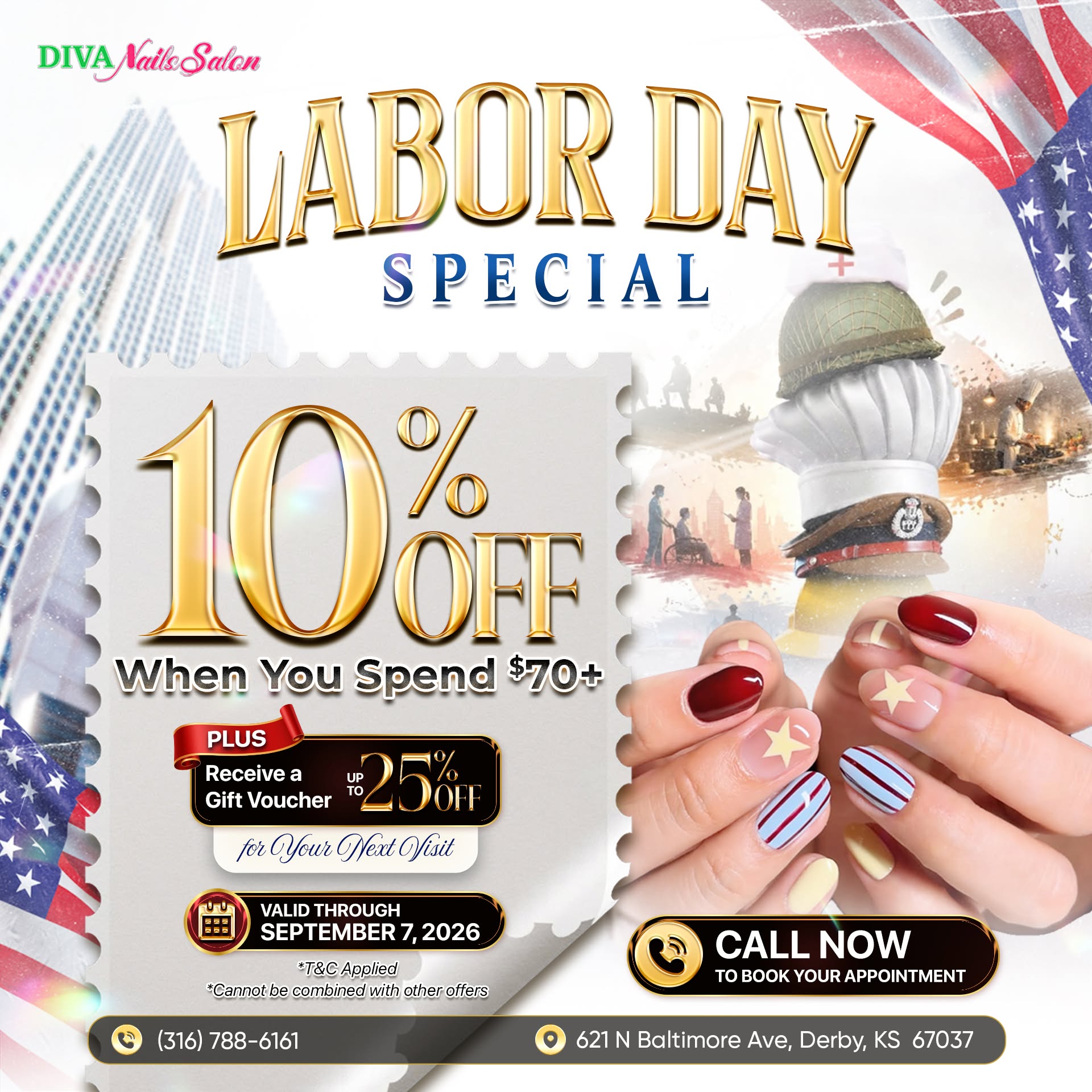 🎁Diva Nails Salon - Promotion🎁
